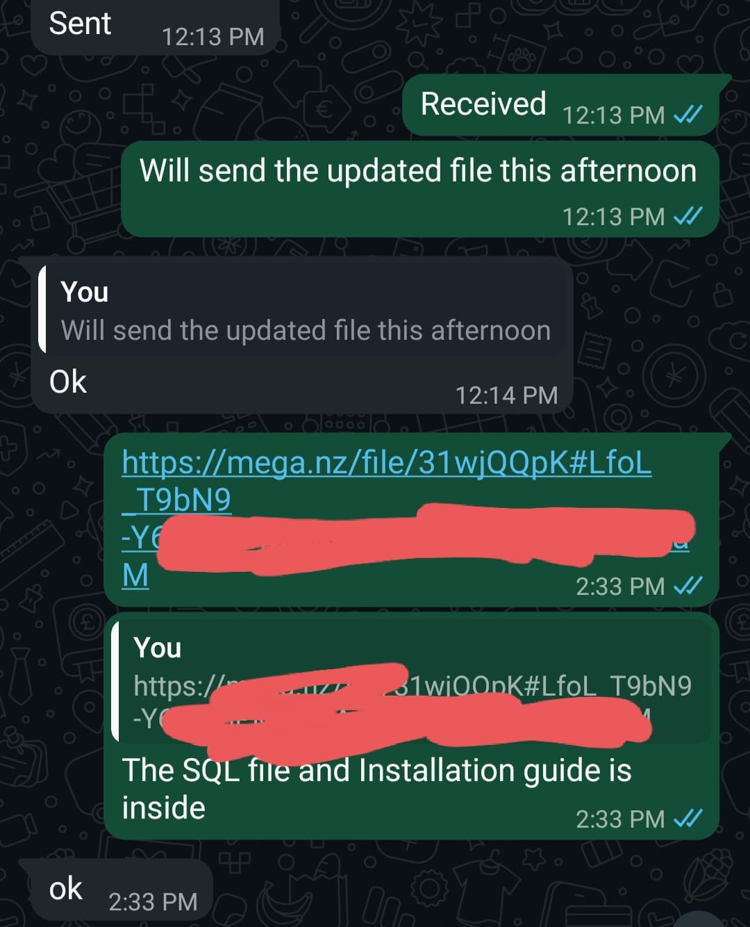 WhatsApp Testimonial